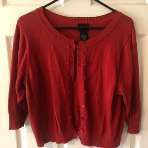 Red Torrid Vintage Cardigan